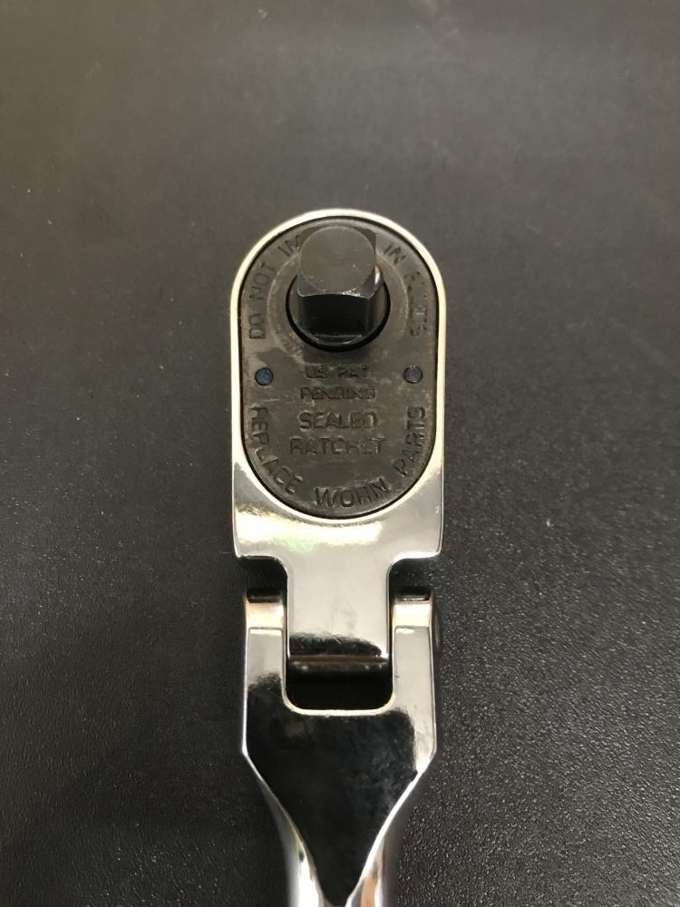 Snap-on FHF100 R 3/8″ Drive 100 Tooth Red Soft Grip Flex Ratchet [Unused]