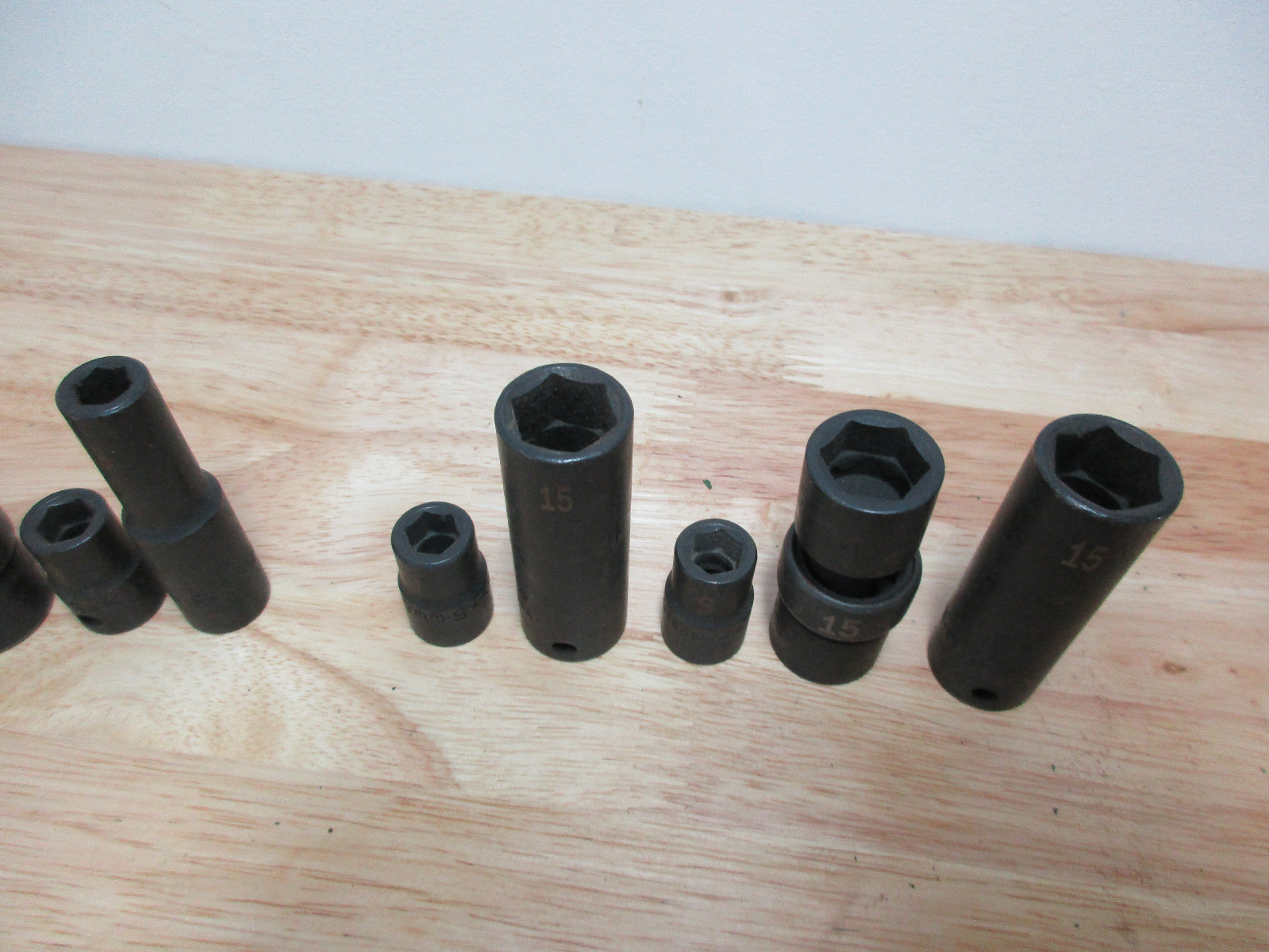 SK Hand Tools 3/8″ Drive 6 Point Swivel Impact Socket & Regular Impact Sockets