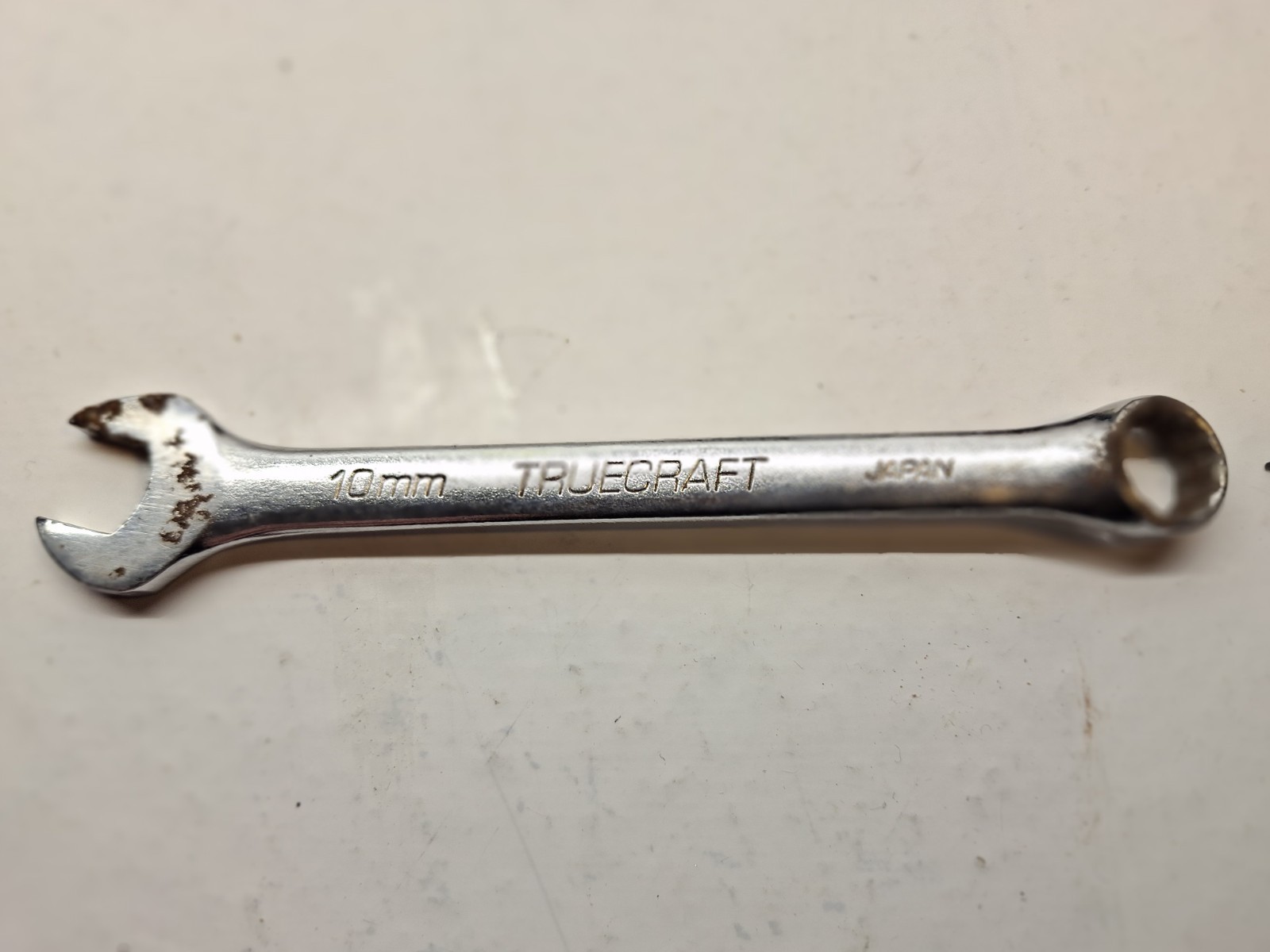 Vintage True Craft 10mm Wrench 1110 Open & Box End 12 Point Made In Japan