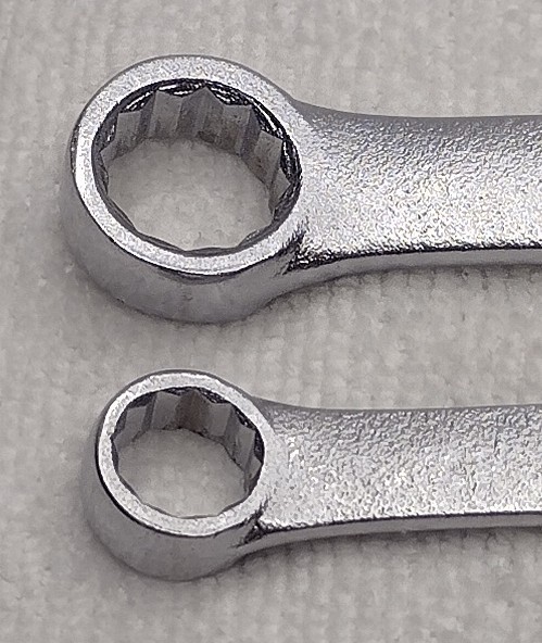 2pc Craftsman -VV- 12Pt Metric Combination Wrench Lot, 12mm; 9mm (42916; 42913)