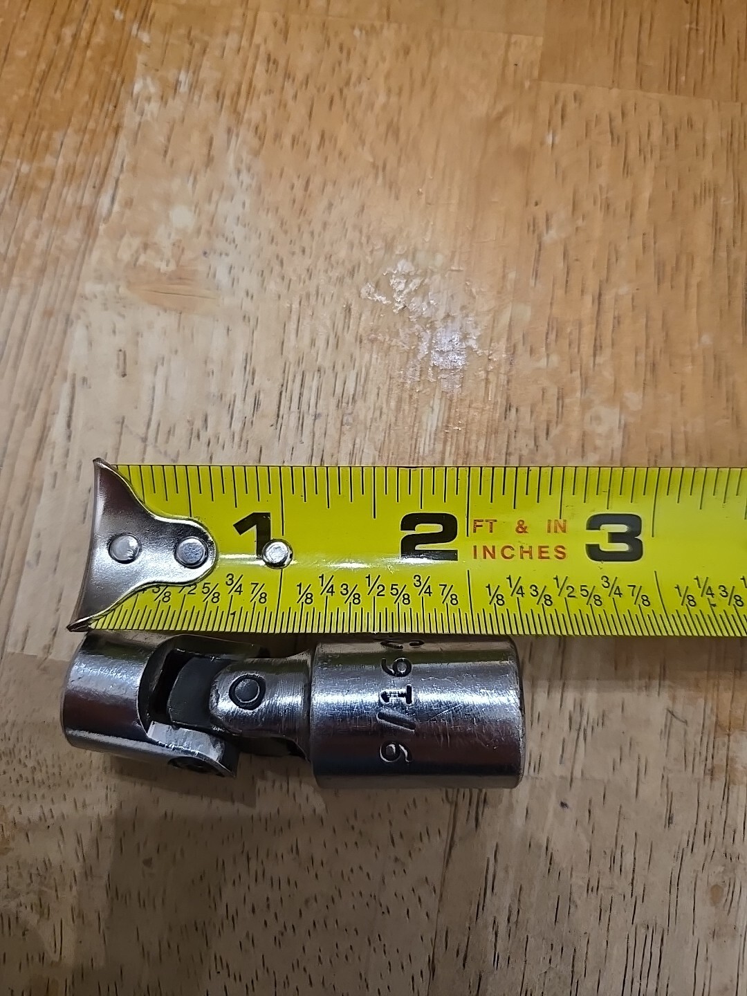 Mac Tools 3/8″ Drive 9/16″ 6PT Chrome Deep Swivel Socket For Parts XU186D
