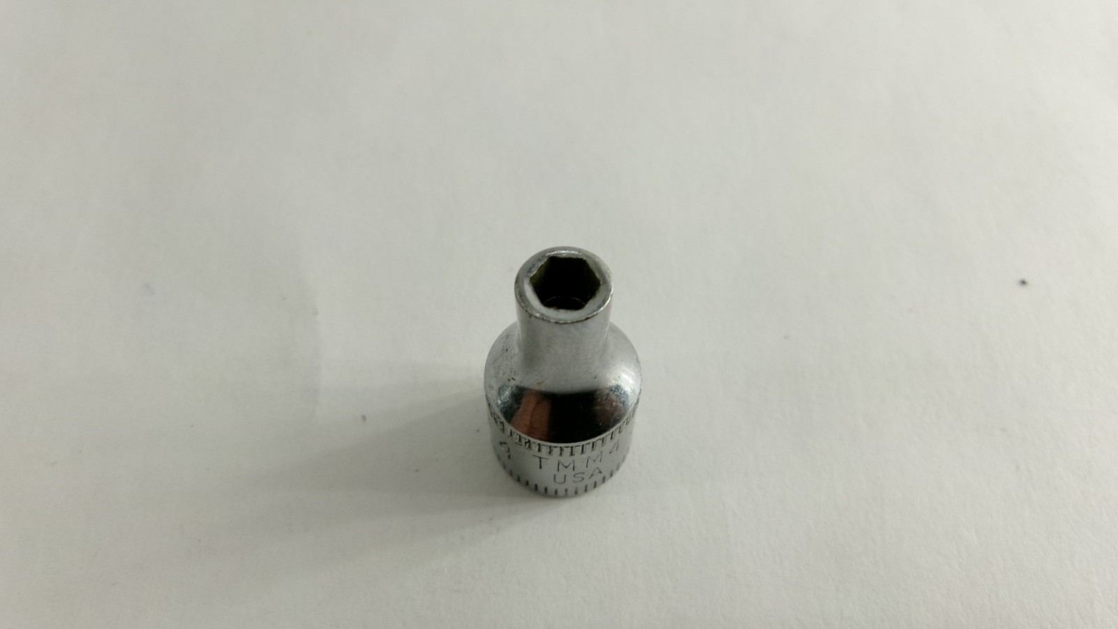 Snap-on tools USA 1/4″ drive 4mm metric 6 point Socket Nice!