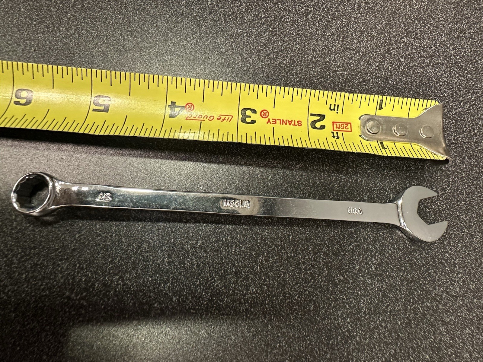 NOS New Old Stock MAC Tools Metric 9 Wrench M9CLR Made In The USA Long Handle