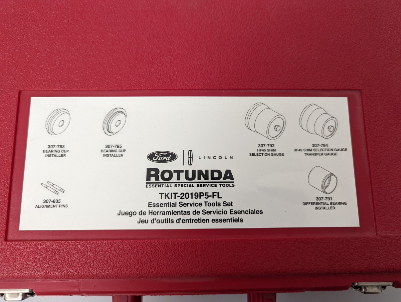 Ford Rotunda OTC TKIT-2019P5-FL HF45 Transmission Tool Kit