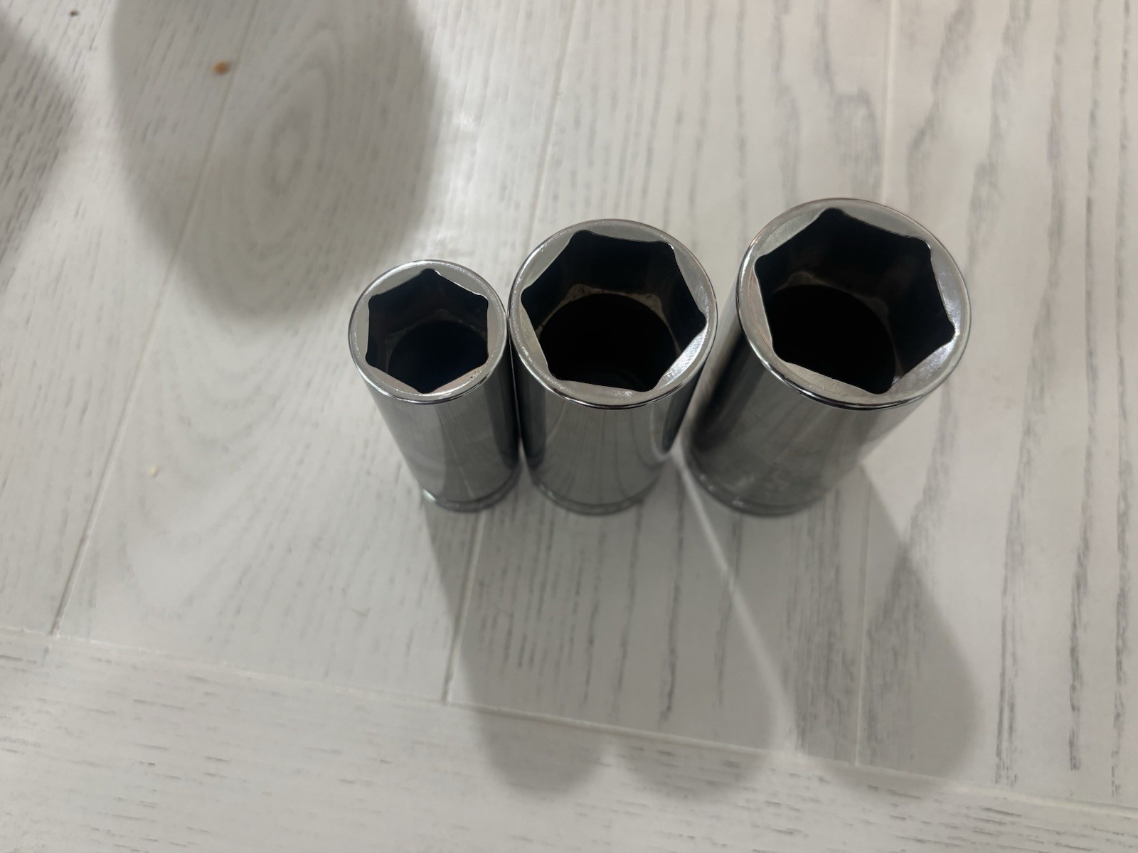 Snap-on 1/2” Drive SAE Deep Socket TS261 TS361 TS401 13/16” 1-1/8” 1-1/4” USA