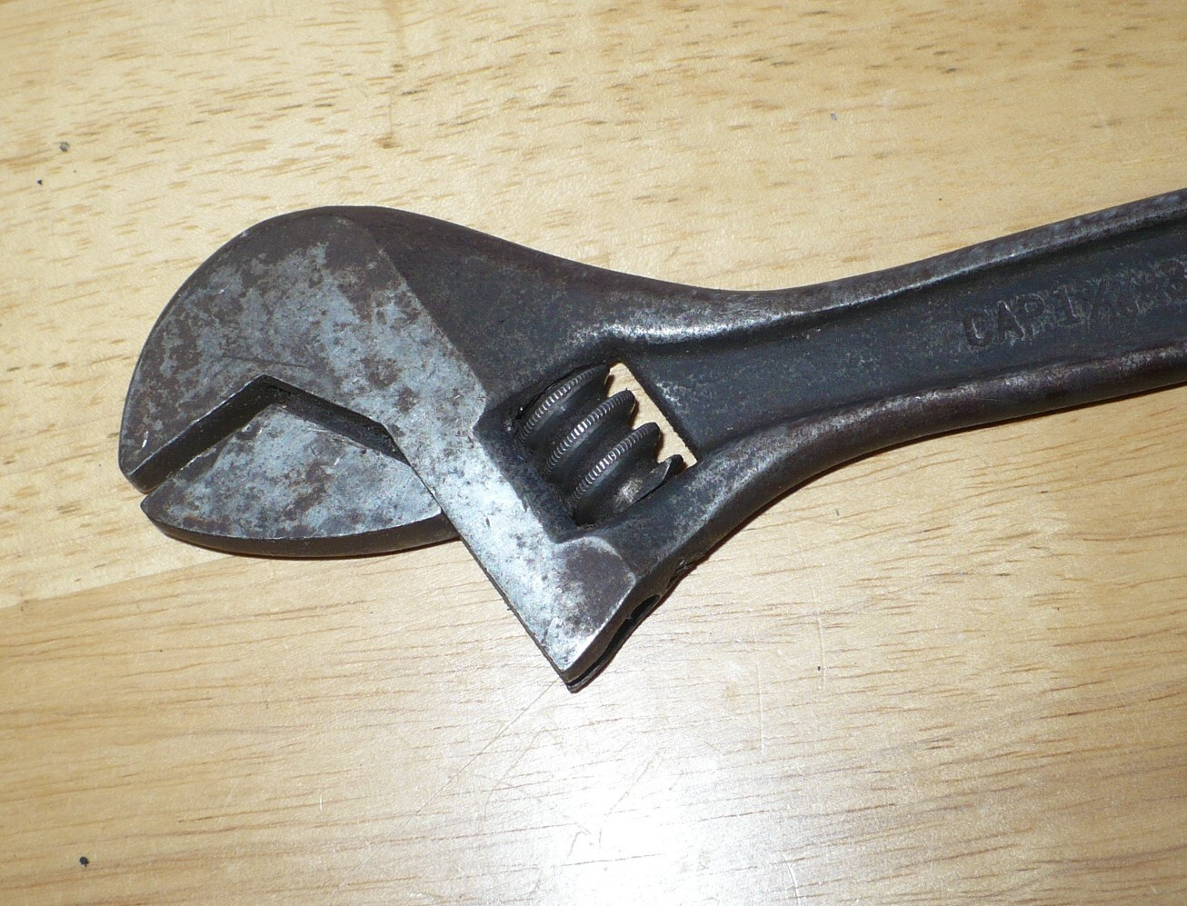 Vintage 12″ Crescent Crestoloy Adjustable Wrench 300mm Cap 1-5/16 33.3mm