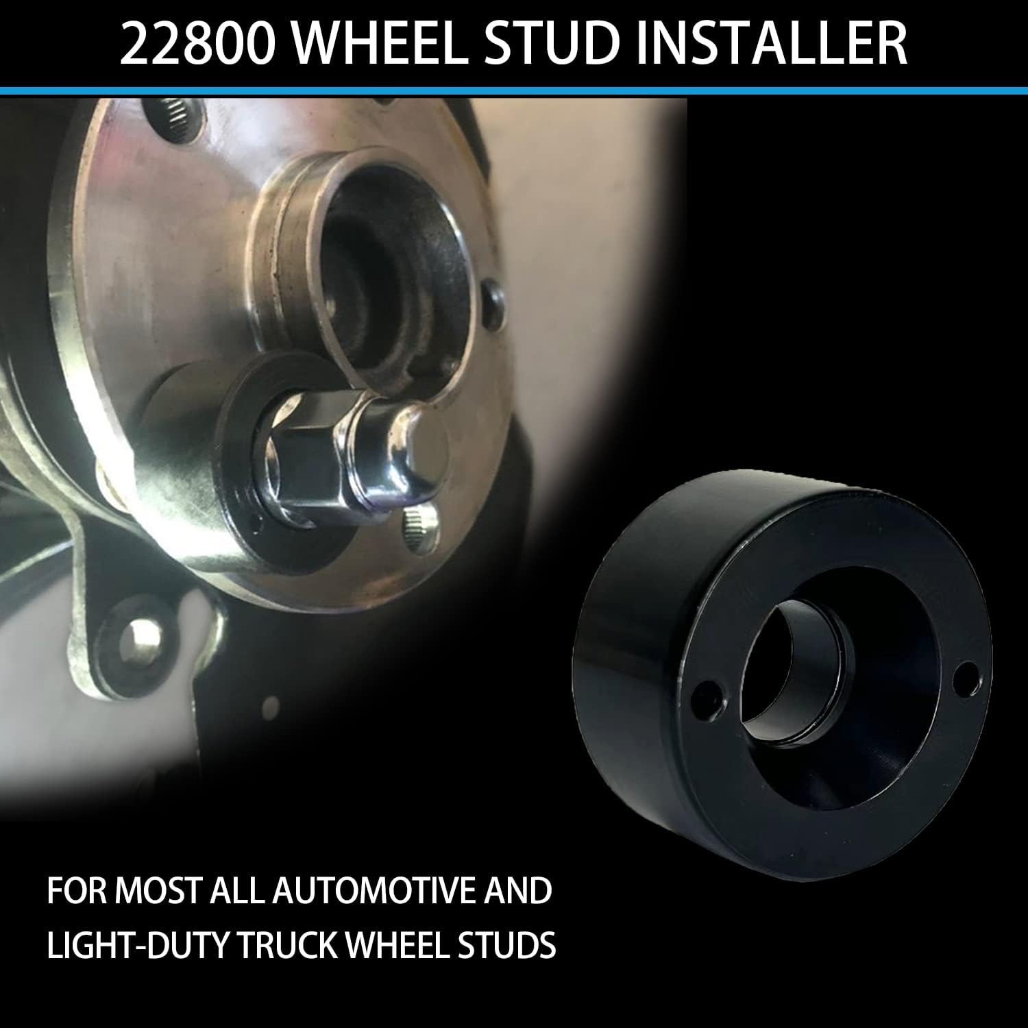 Wheel Stud Installer， Tool Compatible with Most All Automotive and Light-Duty…