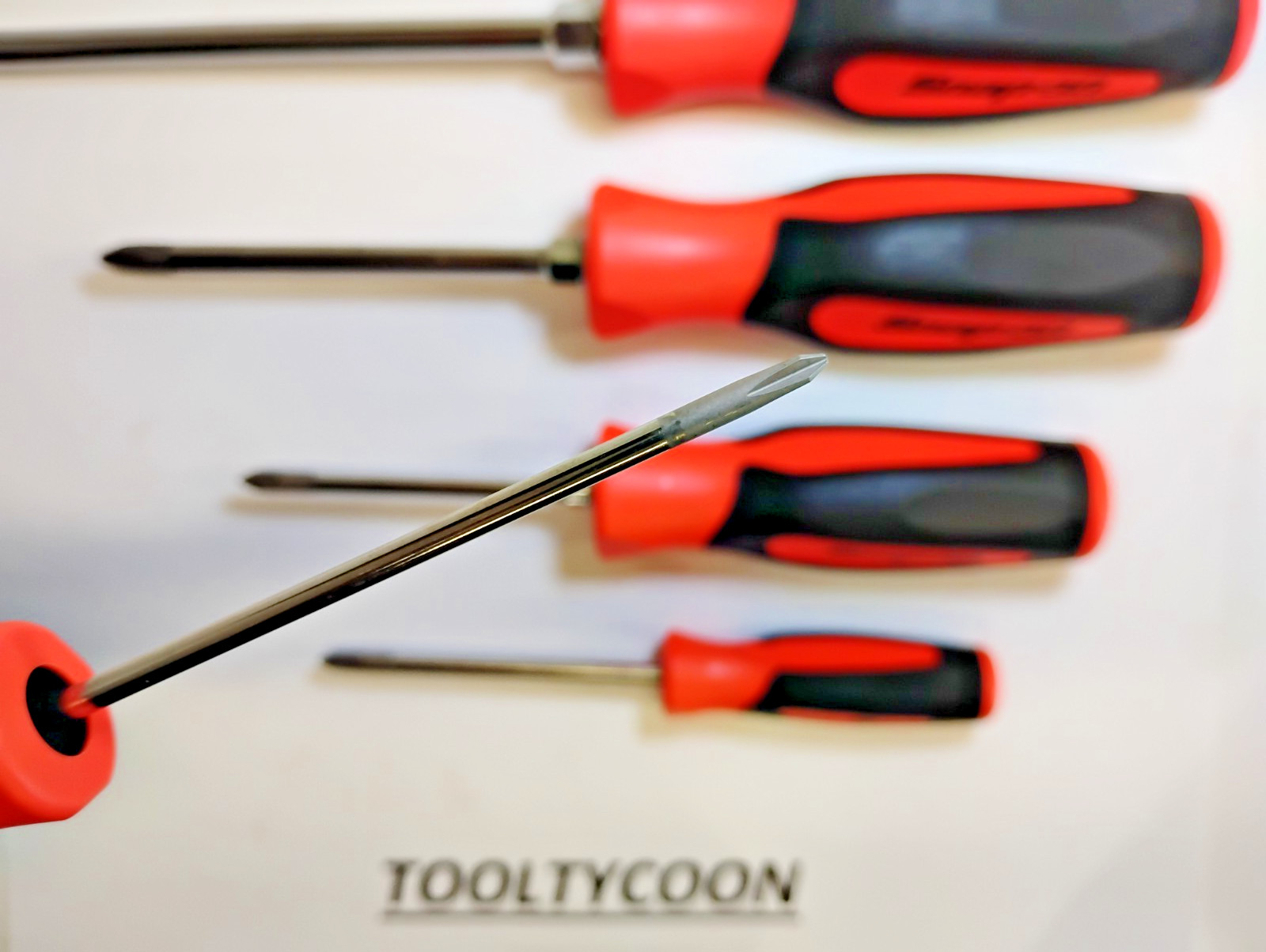 Snap-on Tools NEW 5pc ORANGE Soft Grip ALL PHILLIPS TIP Screwdriver Set SGDP50BO
