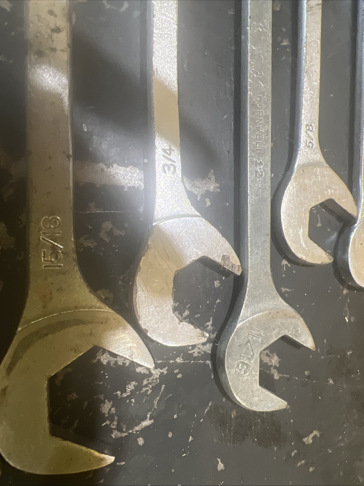 Cornwell USA Made SAE Four Way Angle Wrench Set 5/16-1 1/4 11 Pieces