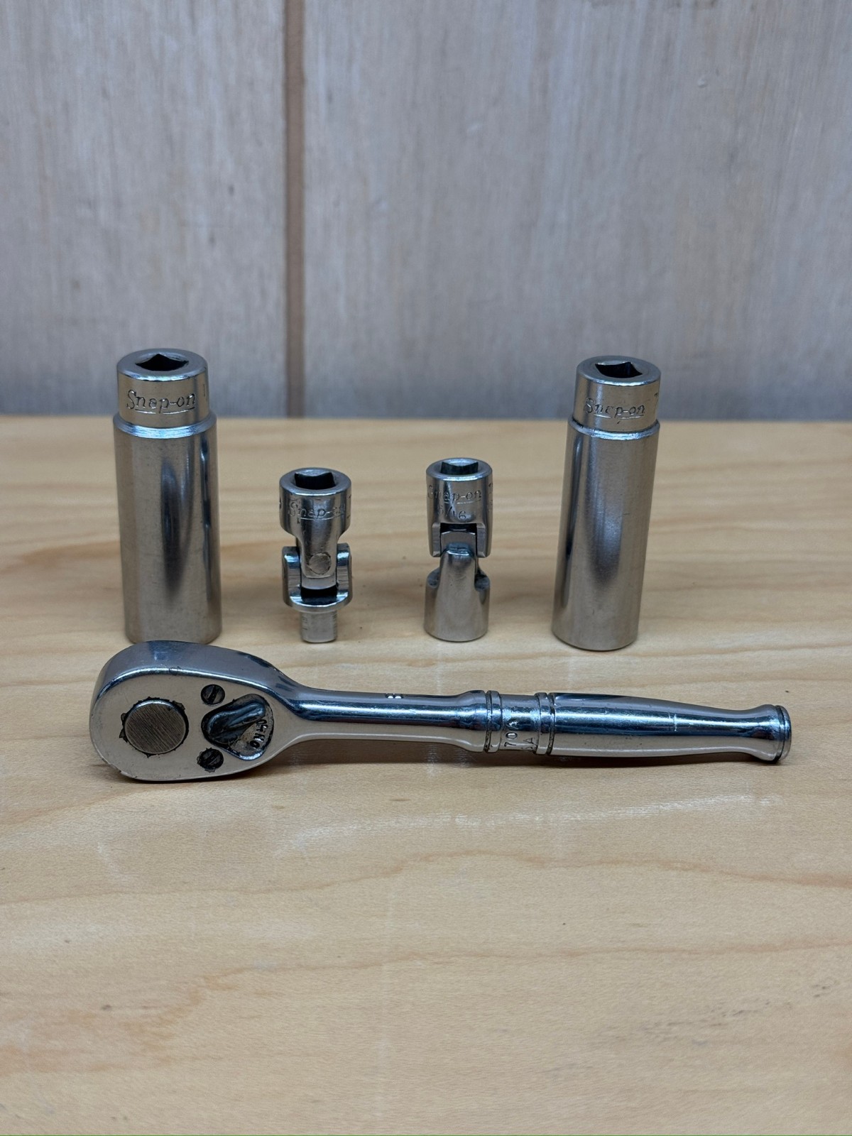 Snap On 1/4 Drive Ratchet Sockets Universal TM70A STM-14 STM-16 TMU-8 TMU-101