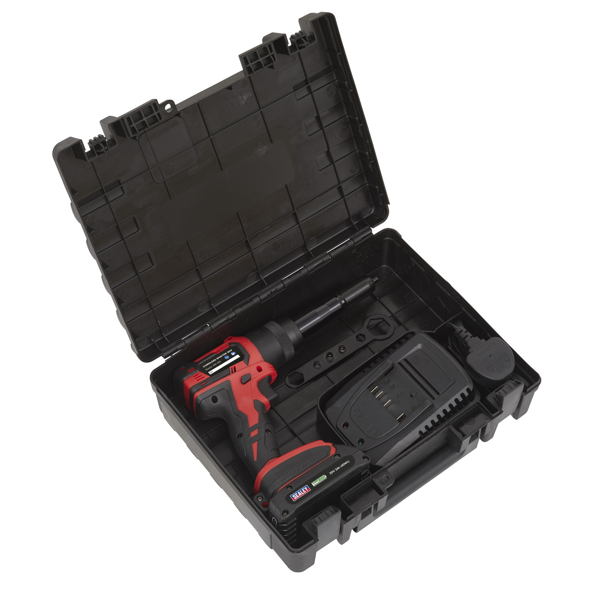 STP23 Sealey CP314 Cordless Riveter 20V 2Ah Lithium-ion