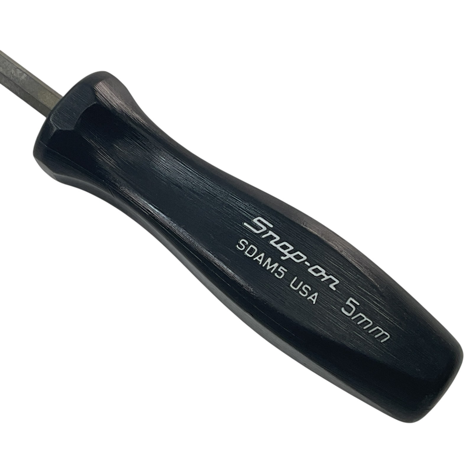 Snap-on Hex Driver 5mm SDAM5 Sold As Pictured Mechanic Tool USA Black Handle