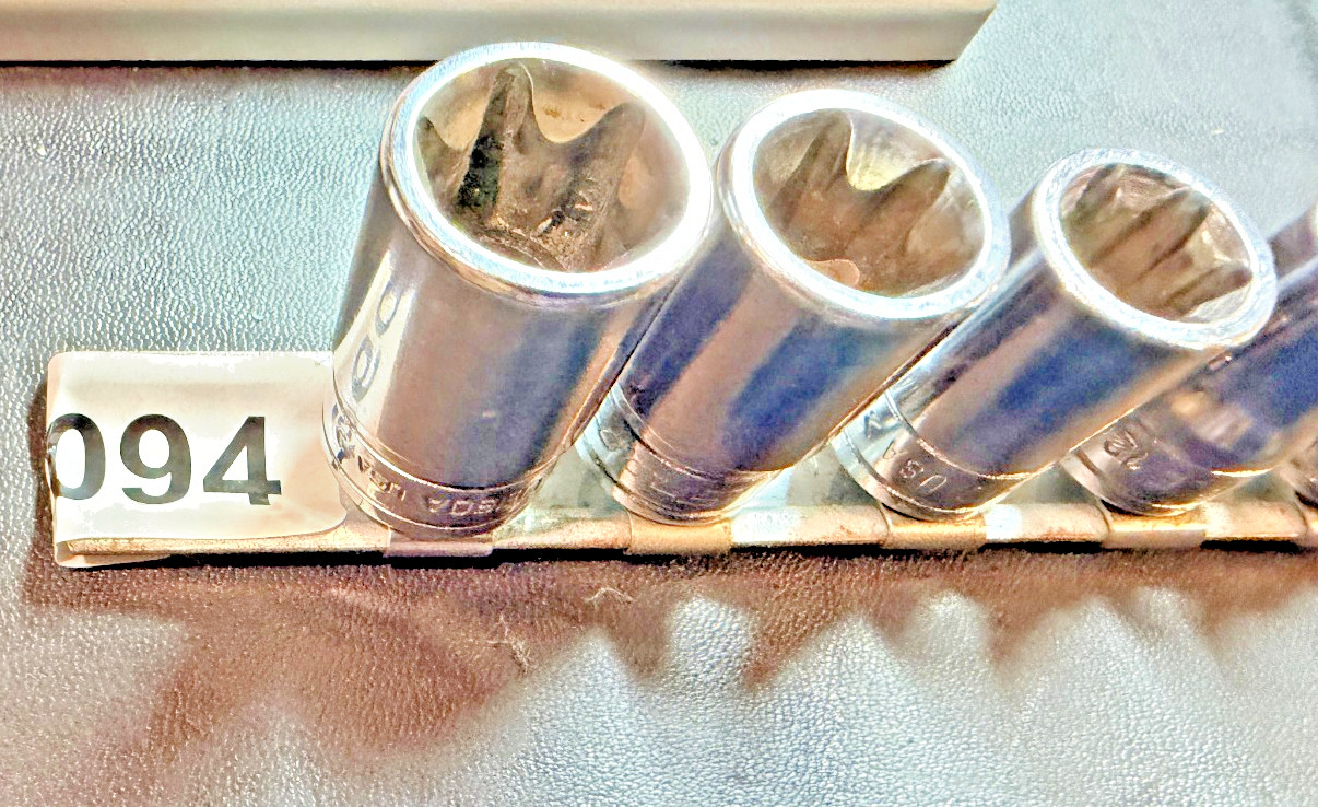 SNAP ON 10-Pc Mixed Drive Tools TORX® Sockets TORX® Shallow Socket Set E4-E18