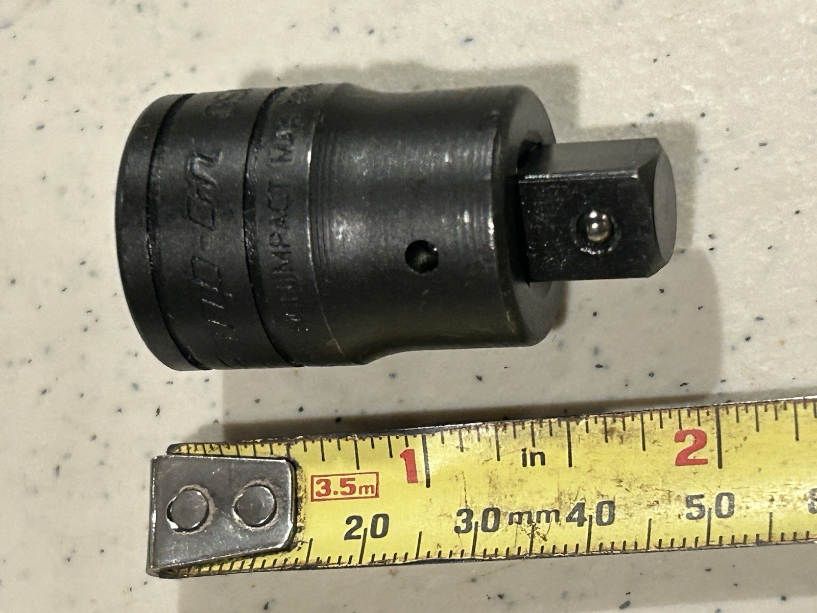 NEW Snap On 1/2 Inch Drive To 3/8 Inch Drive Adaptor GSAF1F