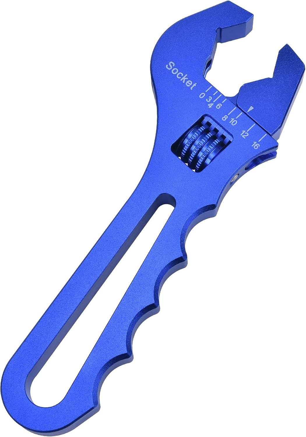 Lightweight 6061-T6 Aluminum Adjustable Wrench for AN Hose Fittings – 7.2 Inches
