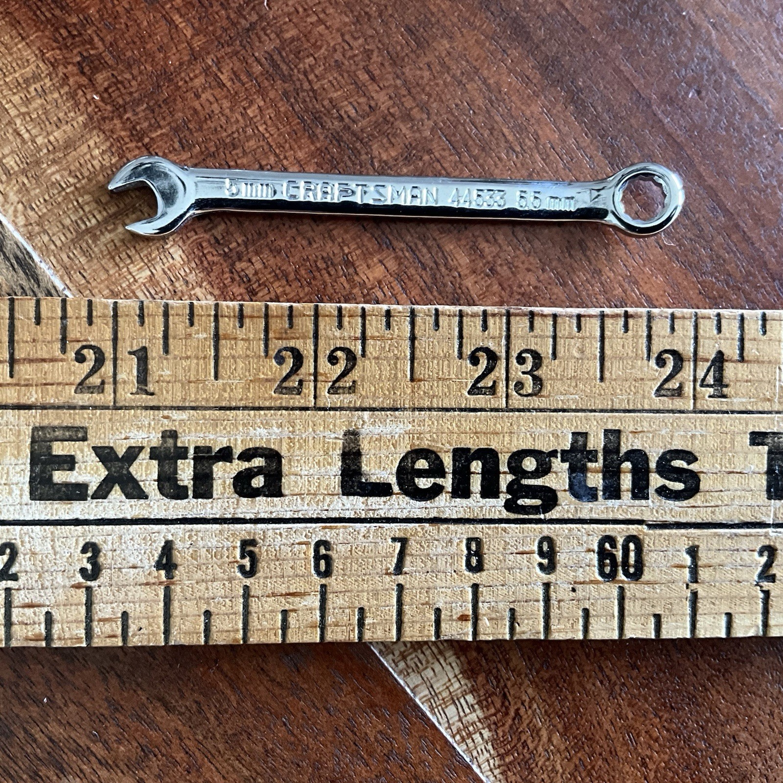 Craftsman 5mm 5.5mm 44533 Vintage Combination Ignition Wrench USA