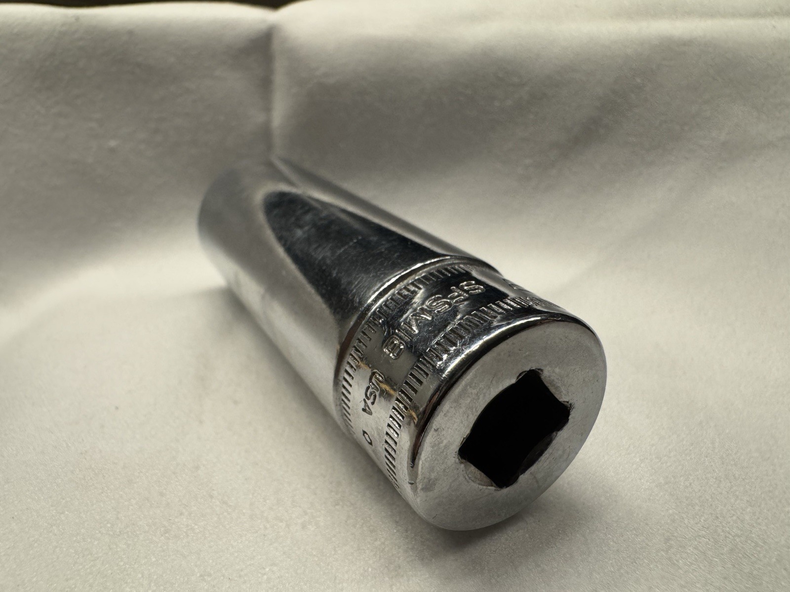 Snap-On 3/8″ Drive 6-Point Metric 18 mm Flank Drive® Deep Socket SFSM18 – Used