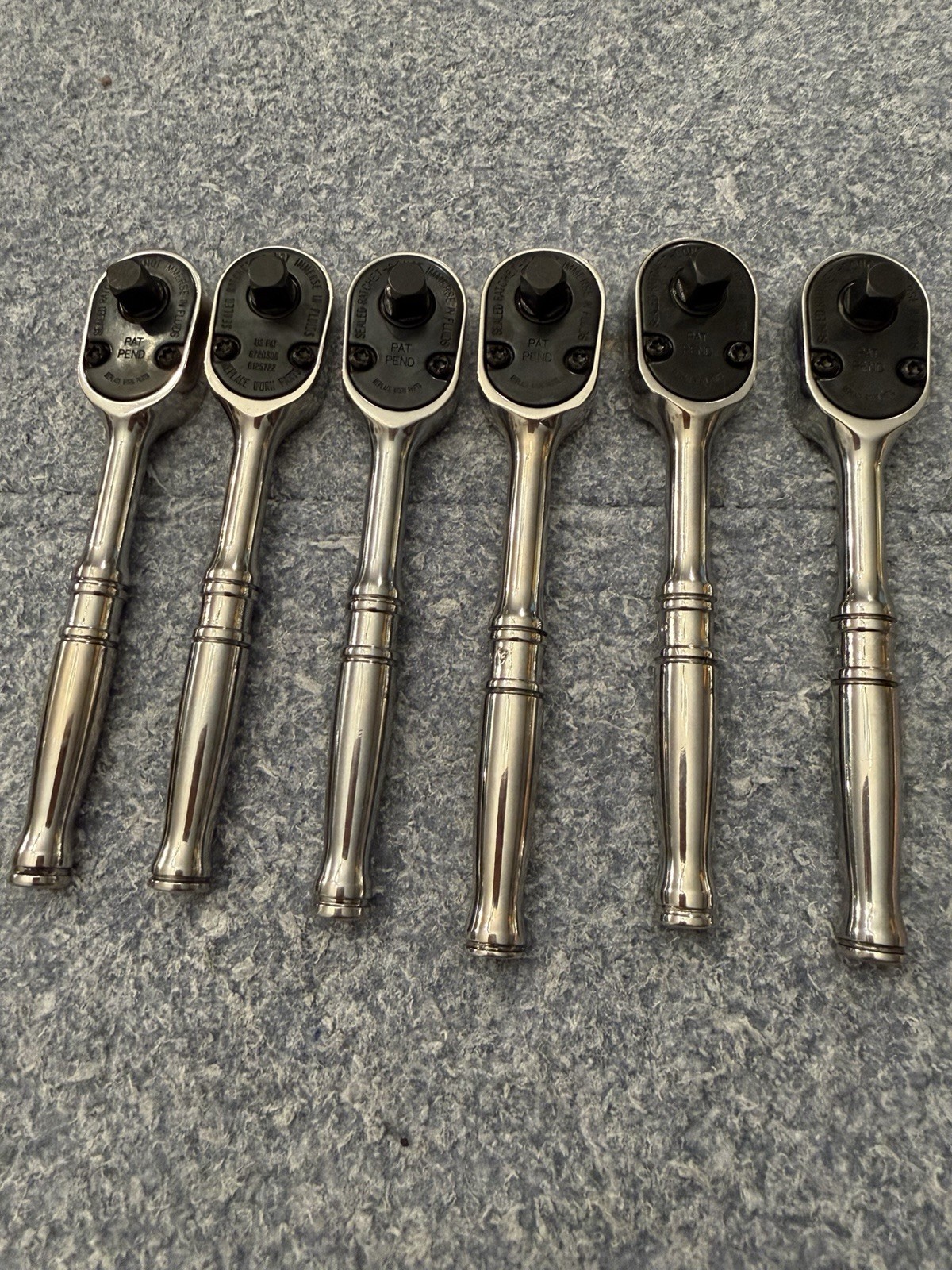 Snap-on T72 1/4” Ratchet 72 Tooth NEW Kit Refinished Clean Smooth USA