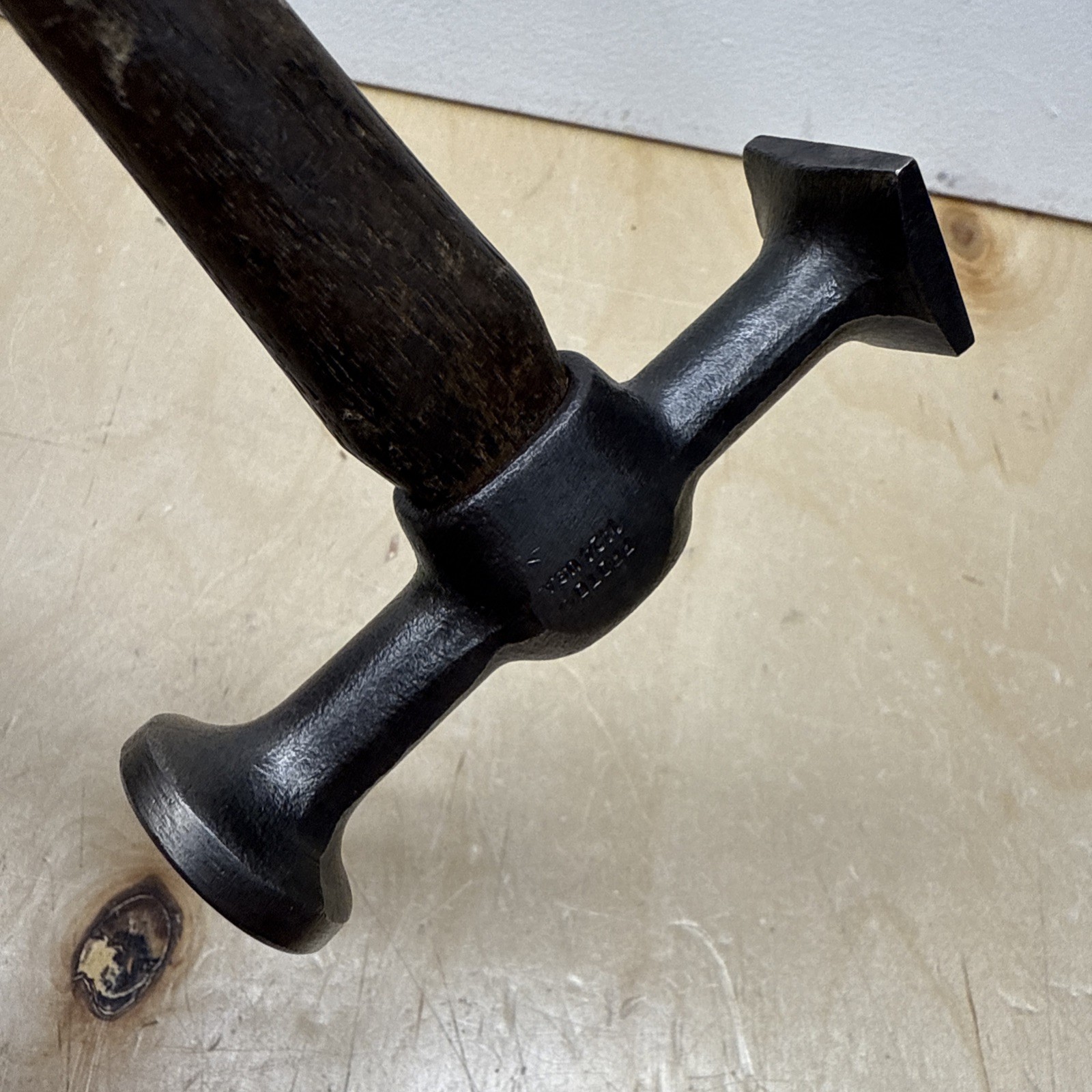 Vintage Proto USA General Purpose 2-Headed Square & Round Auto Body Hammer 1424