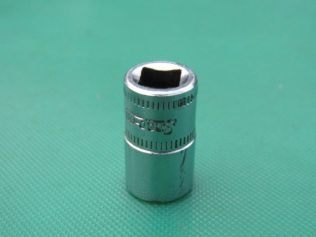SNAP ON 9MM TMM9 1/4″ DRIVE METRIC 6 PONIT SHALLOW SOCKET 9 MM UNDERLINE LOGO