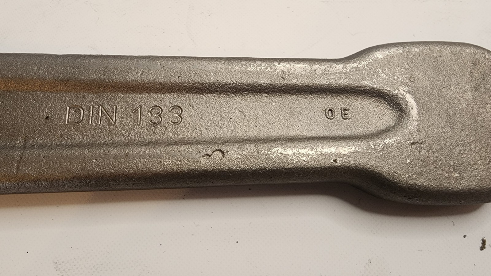 Assorted 50mm Wrenches (3) With (1) Socket. Inlcudes Bag And 2 Komatsu Brushes