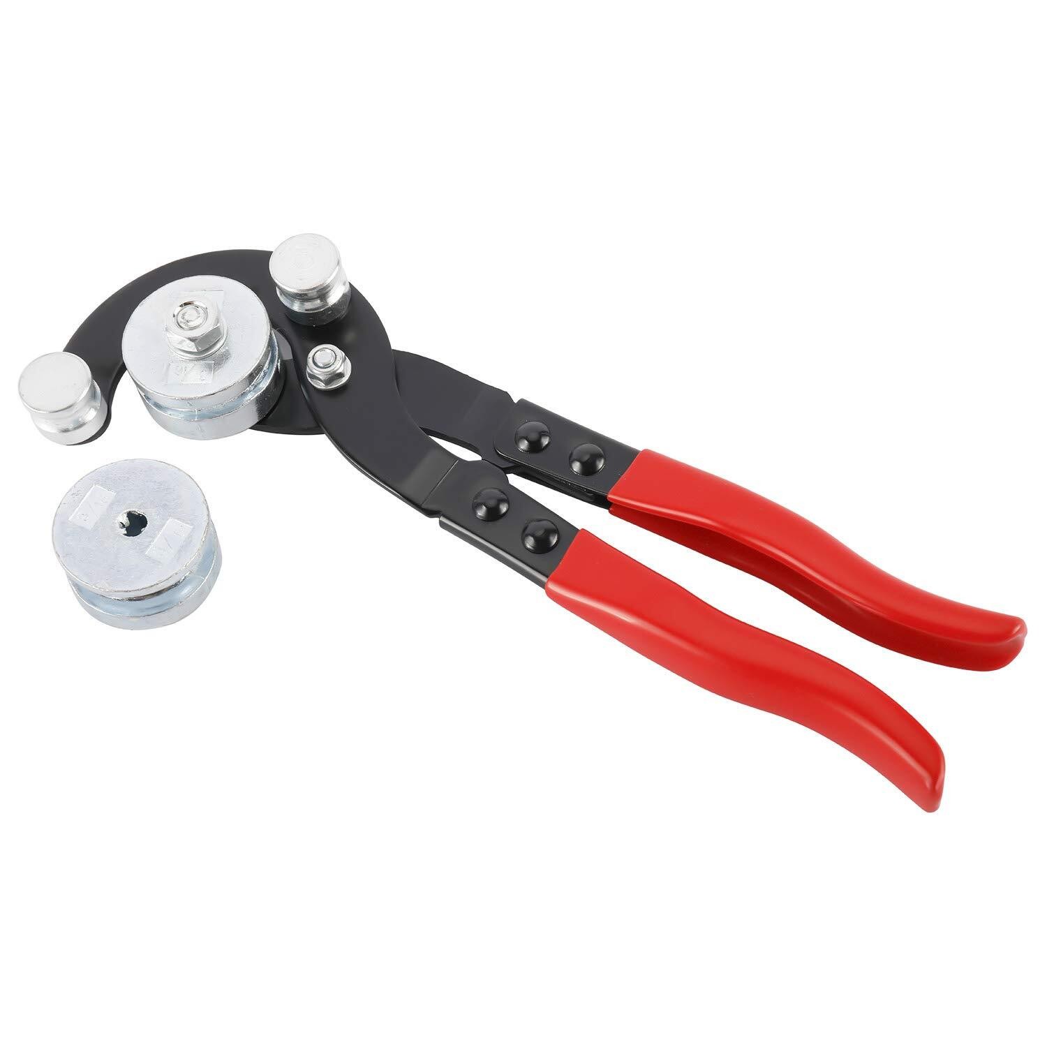 4 in 1 Way Brake Pipe Bender Fuel line Tubing Bending Tool 3/16″ 1/4″ 5/16″ 3/8″