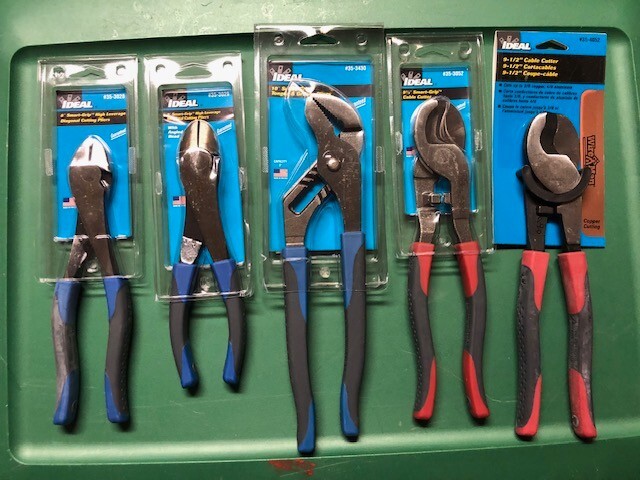 LOT IDEAL Industries 35-3028 35-3029 35-3430 35-3052 35-4052 Cutters Pliers NEW