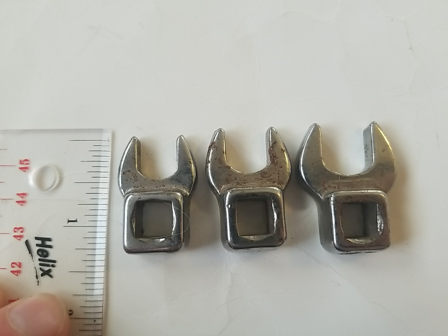 Craftsman Crows Foot 3/8″-Dr. Socket Wrench Set SAE 7/16″ 1/2″ 9/16″ USA -V- 436