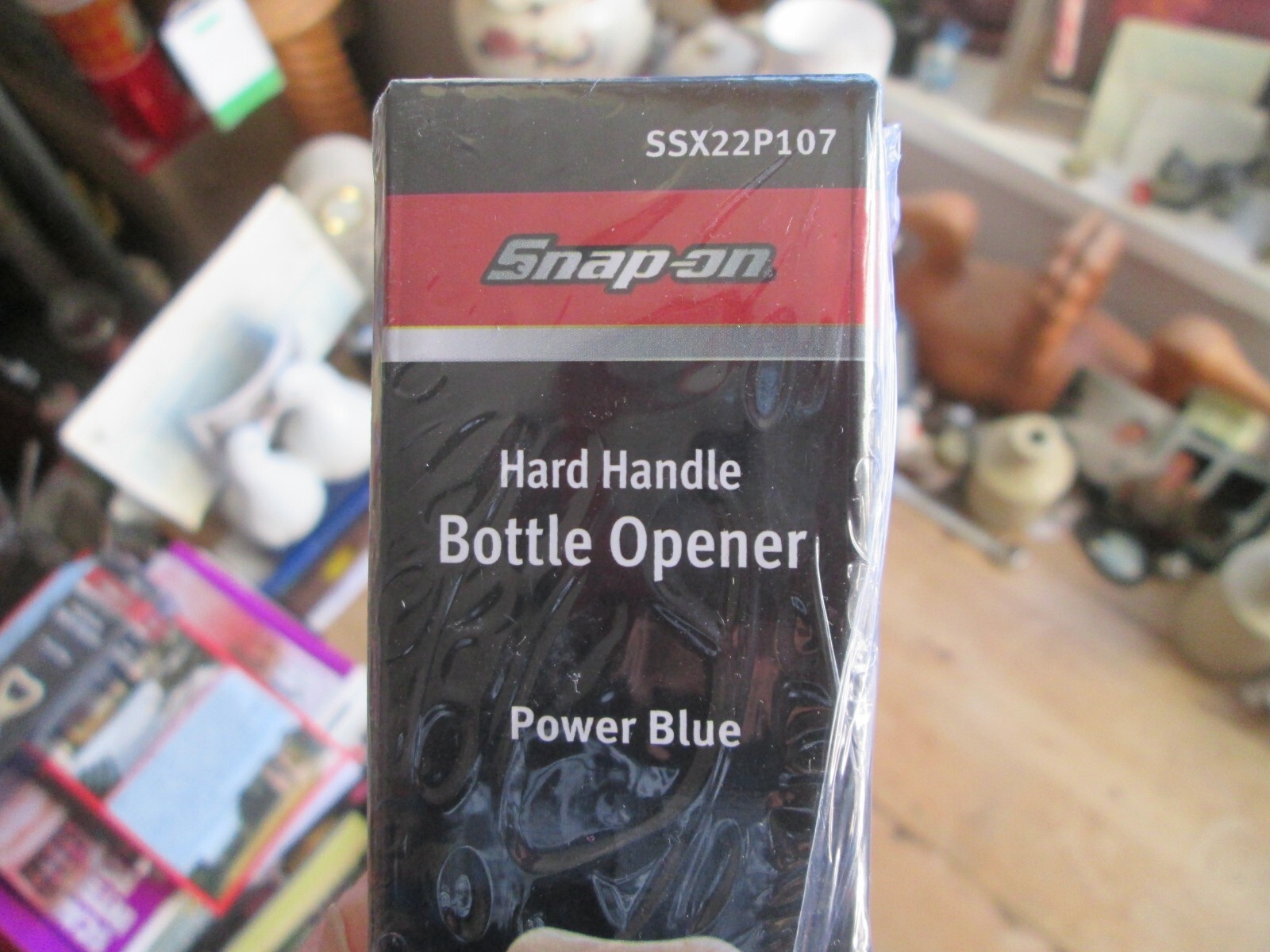 snap on collectables premium bottle opener new beer opening tool cool blue boxed