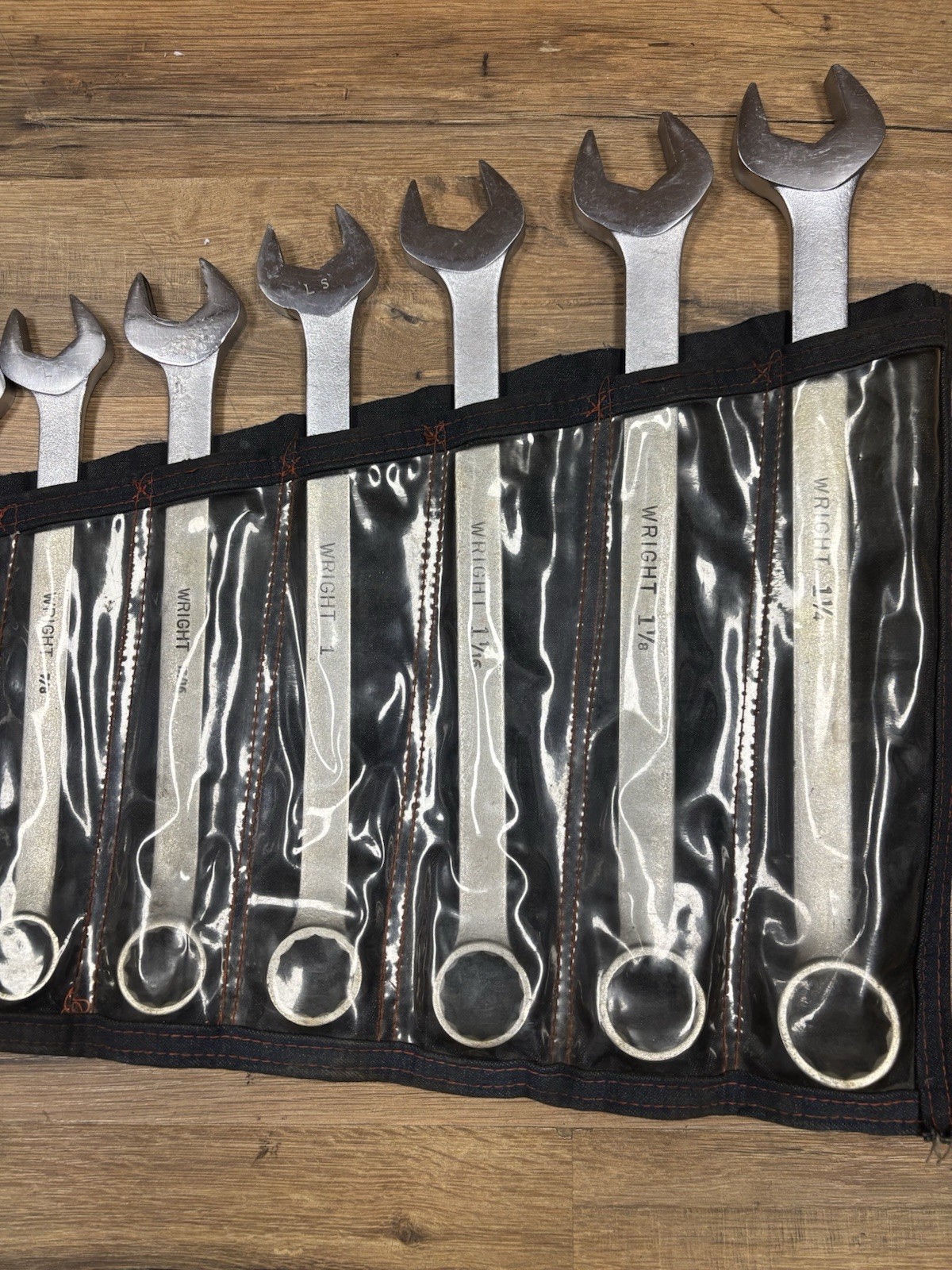 Wright Tool USA 12 Point Combination Wrench Set 14 Piece 3/8″ to 1 1/4″