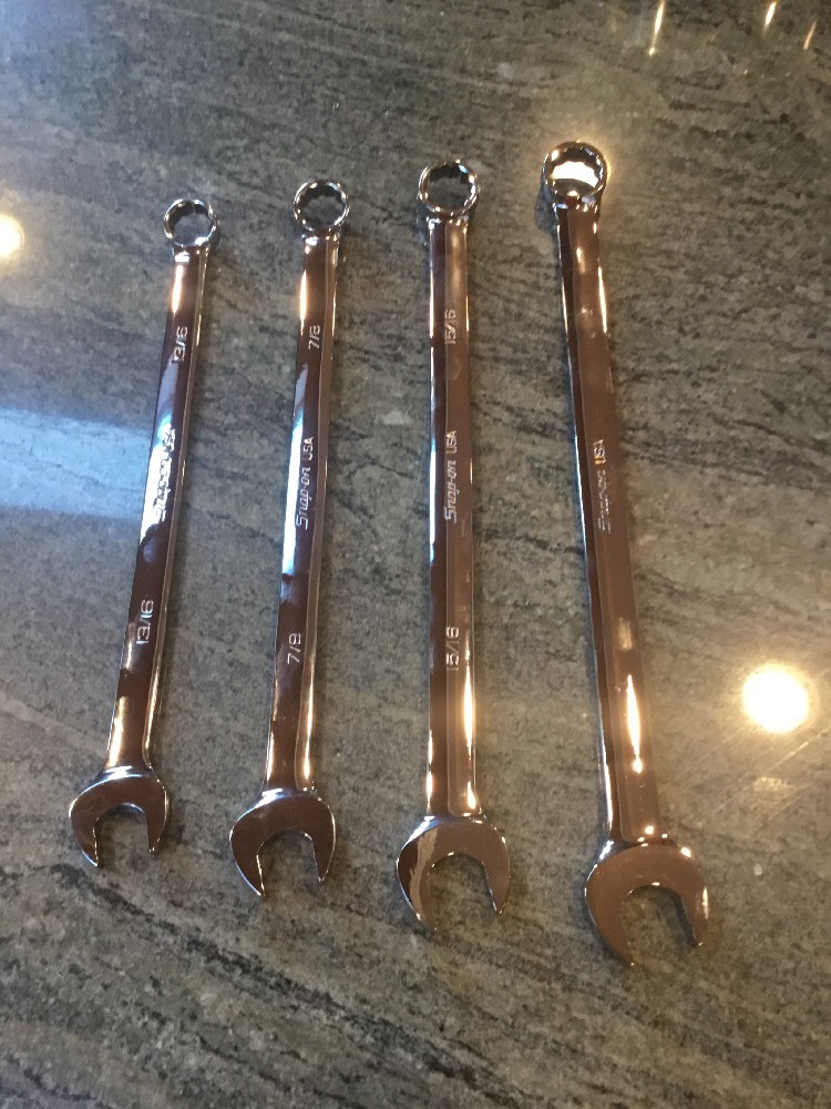 Snap On 13/16,7/8.15/16,1, long flank drive plus soexl26b,28b,30b,32b