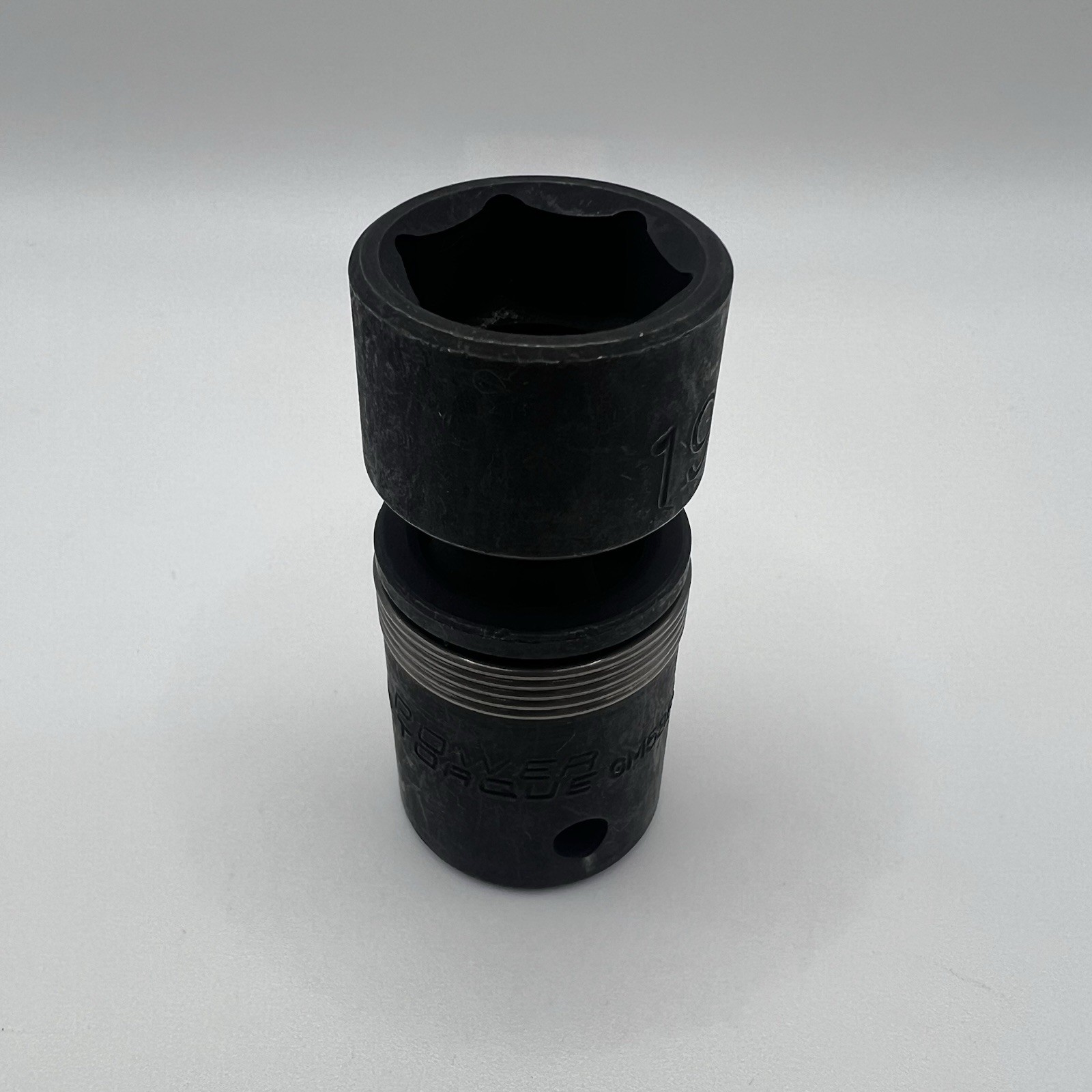 Power Torque 1/2″ Drive Swivel Impact Socket 19mm 6 Point Metric GM5365