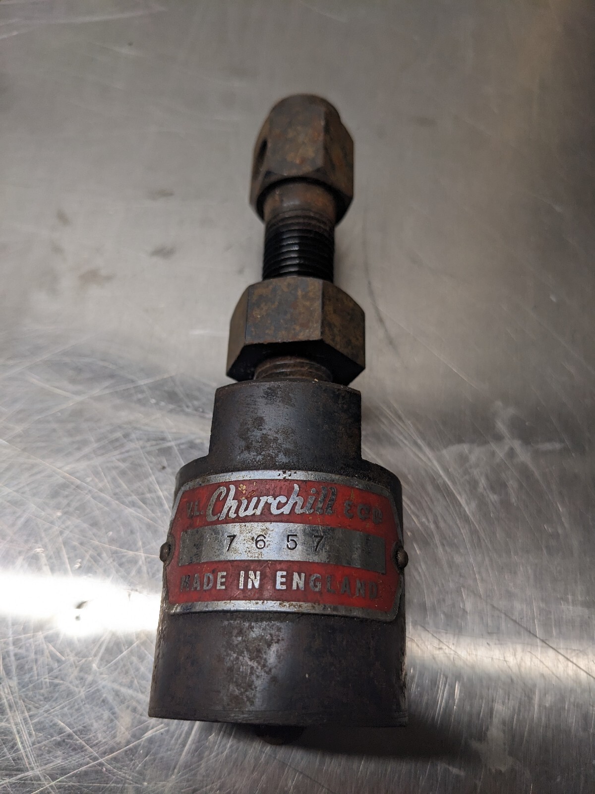 VINTAGE CHURCHILL 7657 2.4 3.4 LITRE JAGUAR OIL SEAL REMOVER USED TOOL Mk II 2