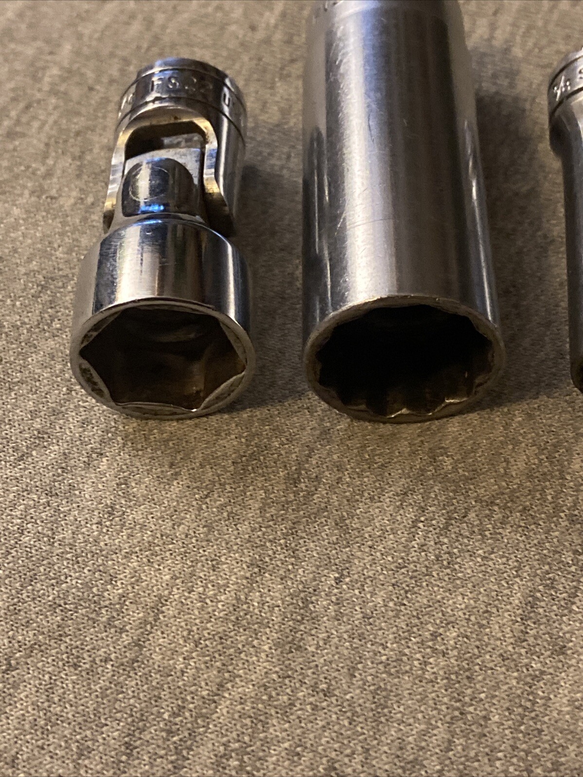 Vintage SNAP ON Sockets FS22, FVS241, SF121, SF181, A119, and A118 – Free Ship