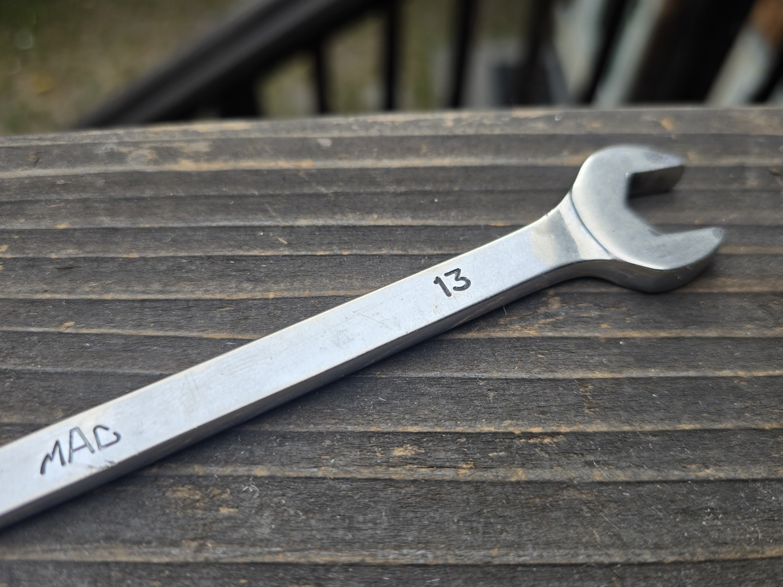 Mac Tools M13CL Long 13mm Combination Wrench Good Condition USA