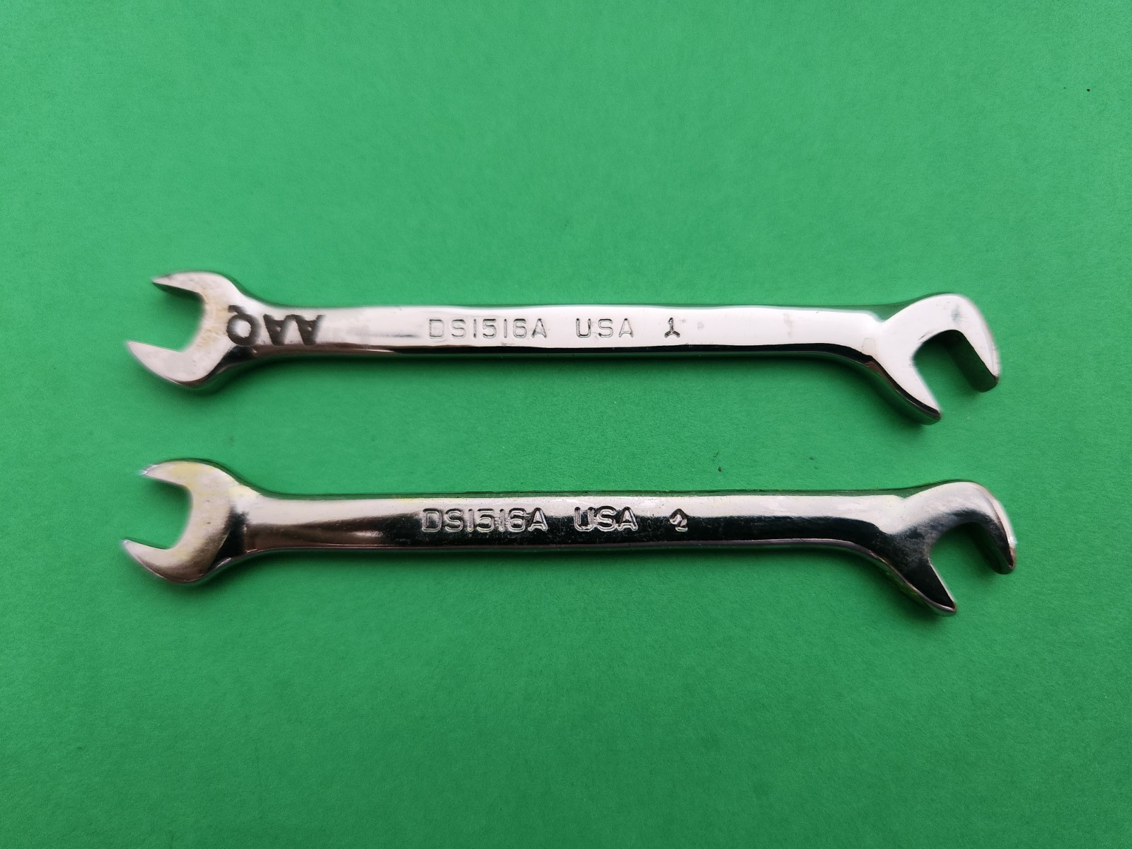 1 pc. Snap-on DS1516A Offset Angle Open End 15/64 x 1/4″ Ignition Wrench