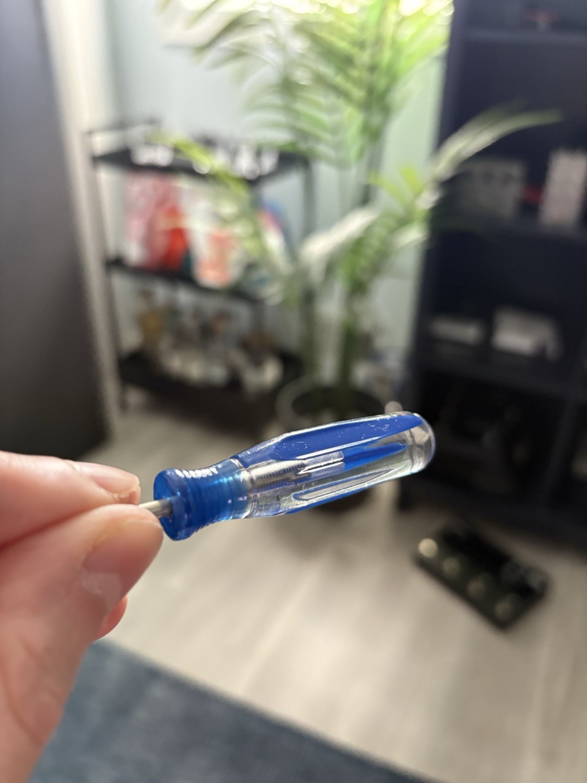 Husky #0 Phillips Screwdriver Clear Blue Handle 1000014615 Lifetime Warranty