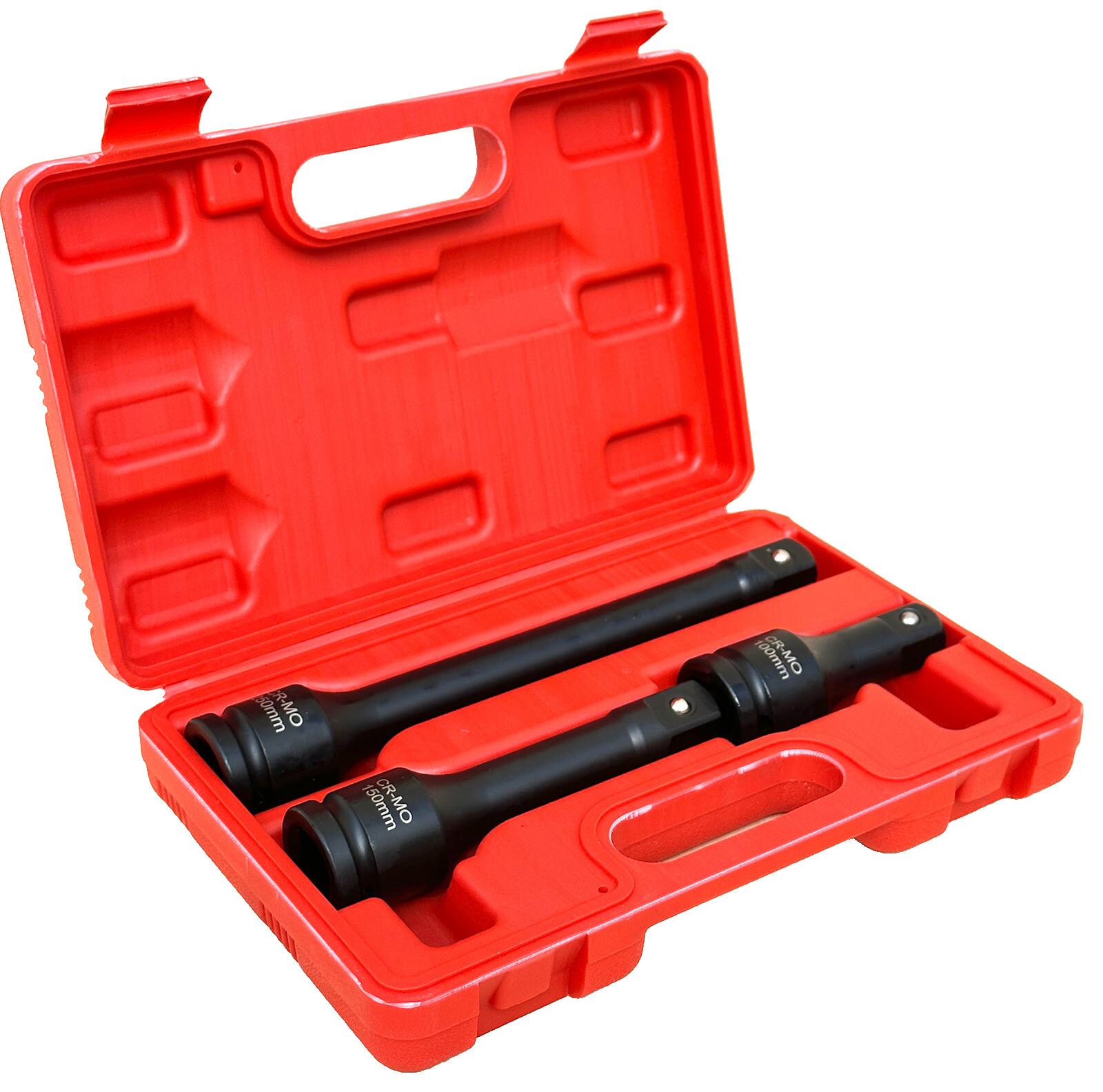 3 pcs 3/4″ Drive Extension Bar set 4″ 6″ & 10 inch Cr-Mo for Air Impact Wrench