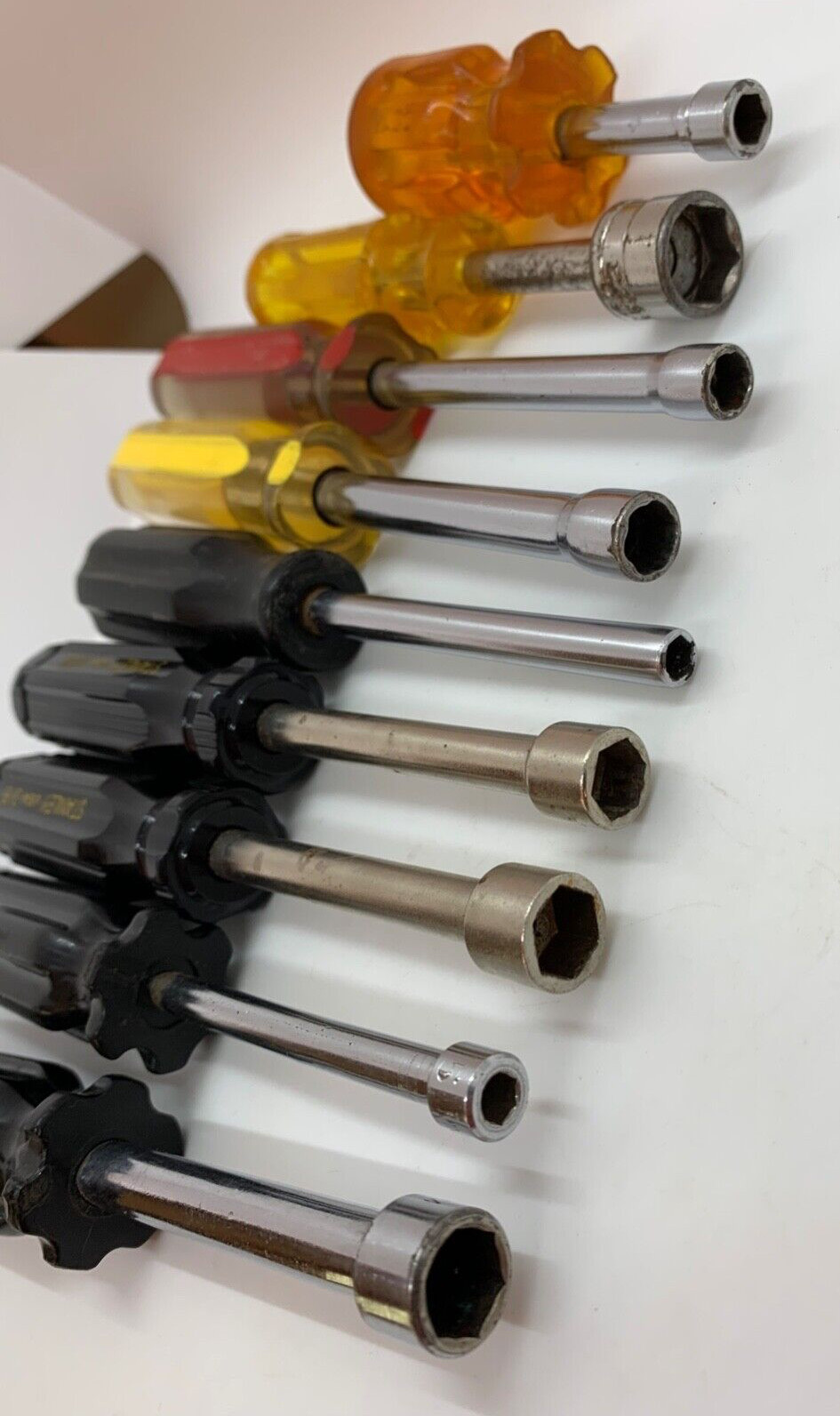 🇺🇸 USA Tools SK PROTO Vaco Stanley Nut Driver Lot Set Metric SAE Long Stubby