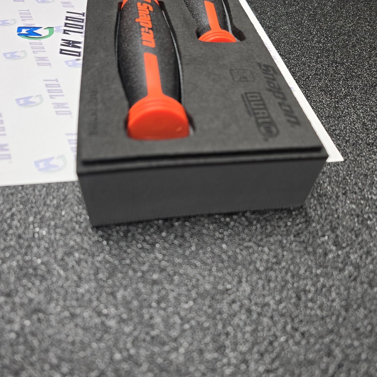 Snap-on Tools USA ELECTRIC ORANGE 2pc 3/8″ Drive 100 Tooth Cynergy Ratchet Set
