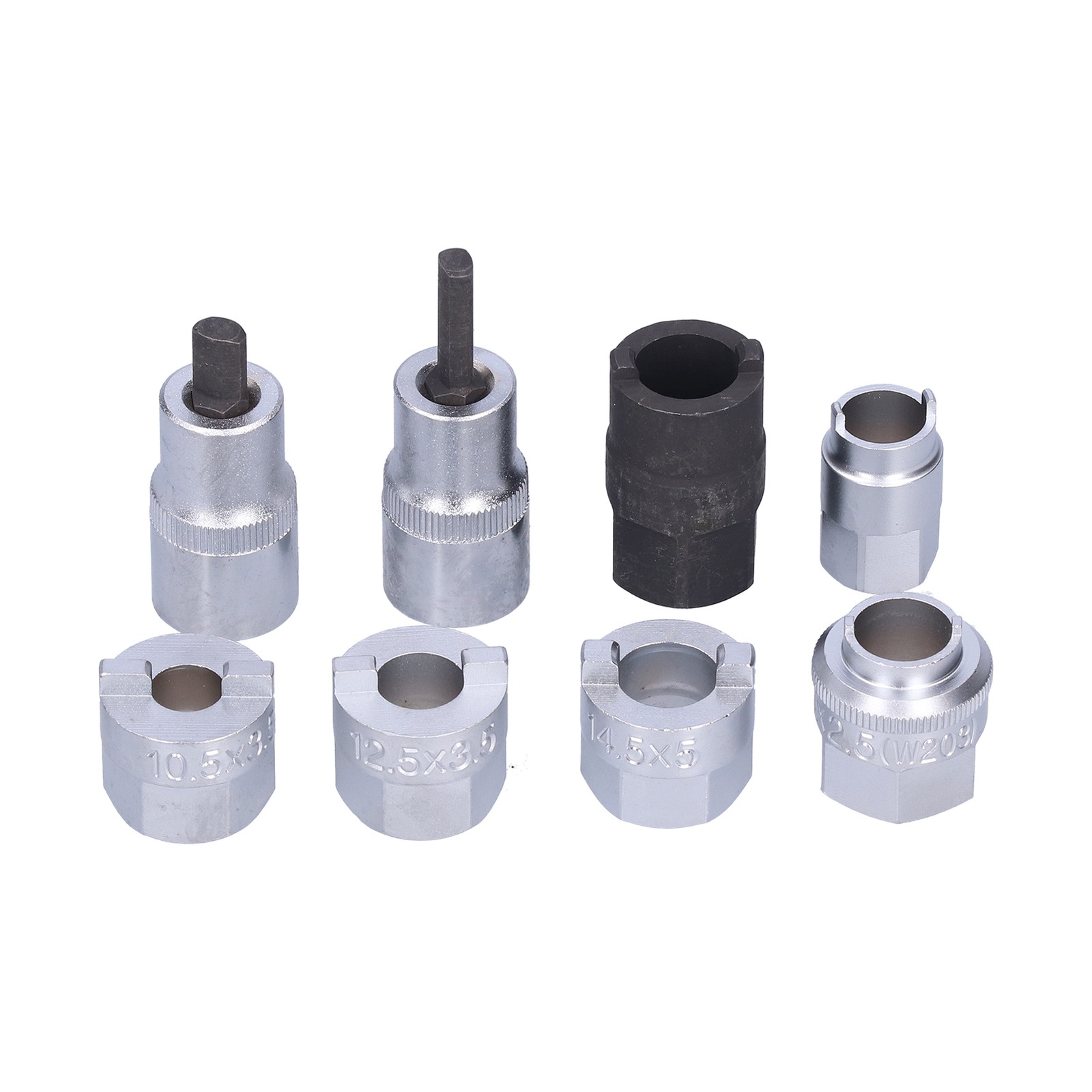 Car 8PCS Strut Nut Socket Steel Alloy Key Automobile Repairing Kits For Motorcar