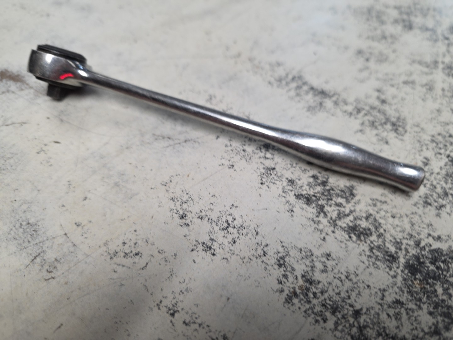RARE MATCO TOOLS 1/4 DR 7-1/4 INCH EXTRA LONG HANDLE ROUND HEAD RATCHET AR7DP KR