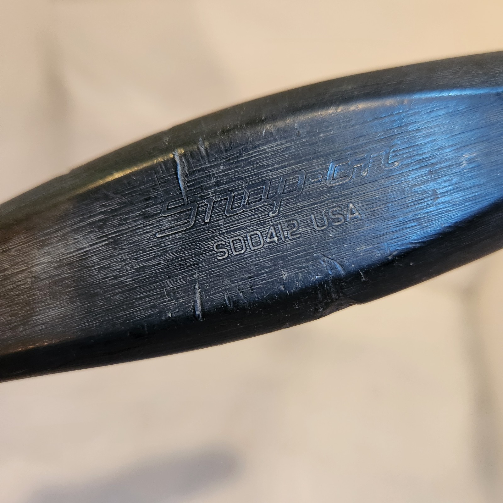 Snap-on Tools SDD412 18″ Flathead Screwdriver Black Handle USA