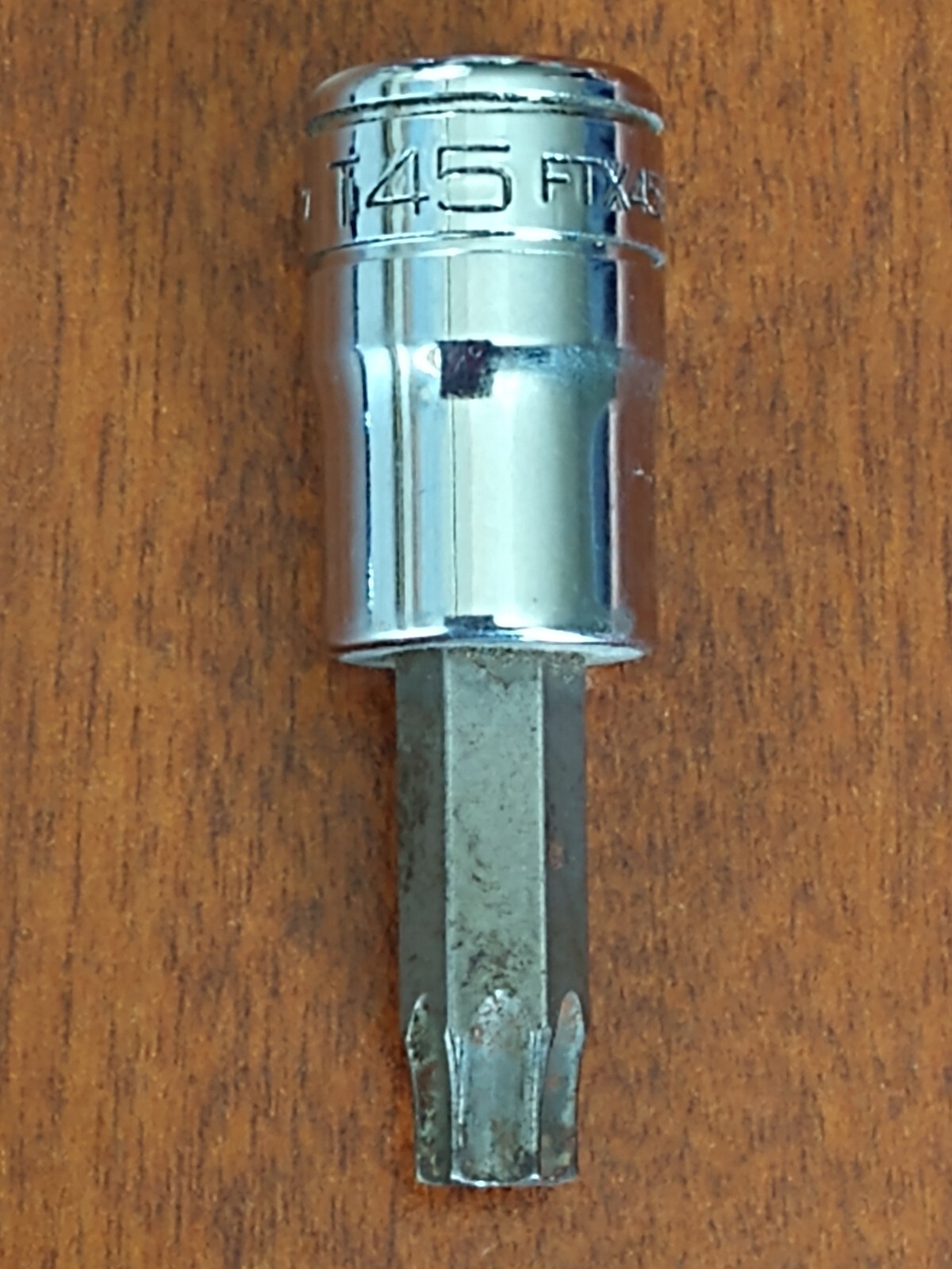 SNAP ON FTX45E, 3/8″ DRIVE, T45 TORX BIT.