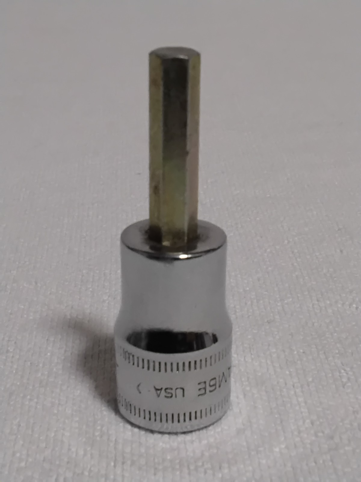 Snap-On Tools USA NEW Metric 3/8″ drive 6mm Hex Bit Chrome Socket Driver FAM6E