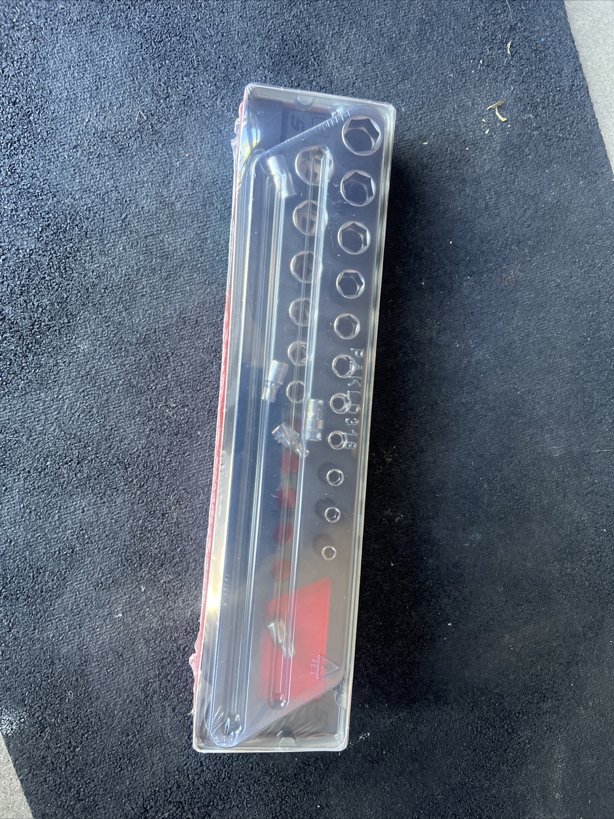 For Snap On 22 Pc SAE Shallow and Deep Essential Socket Set in Foam 122STTMFR