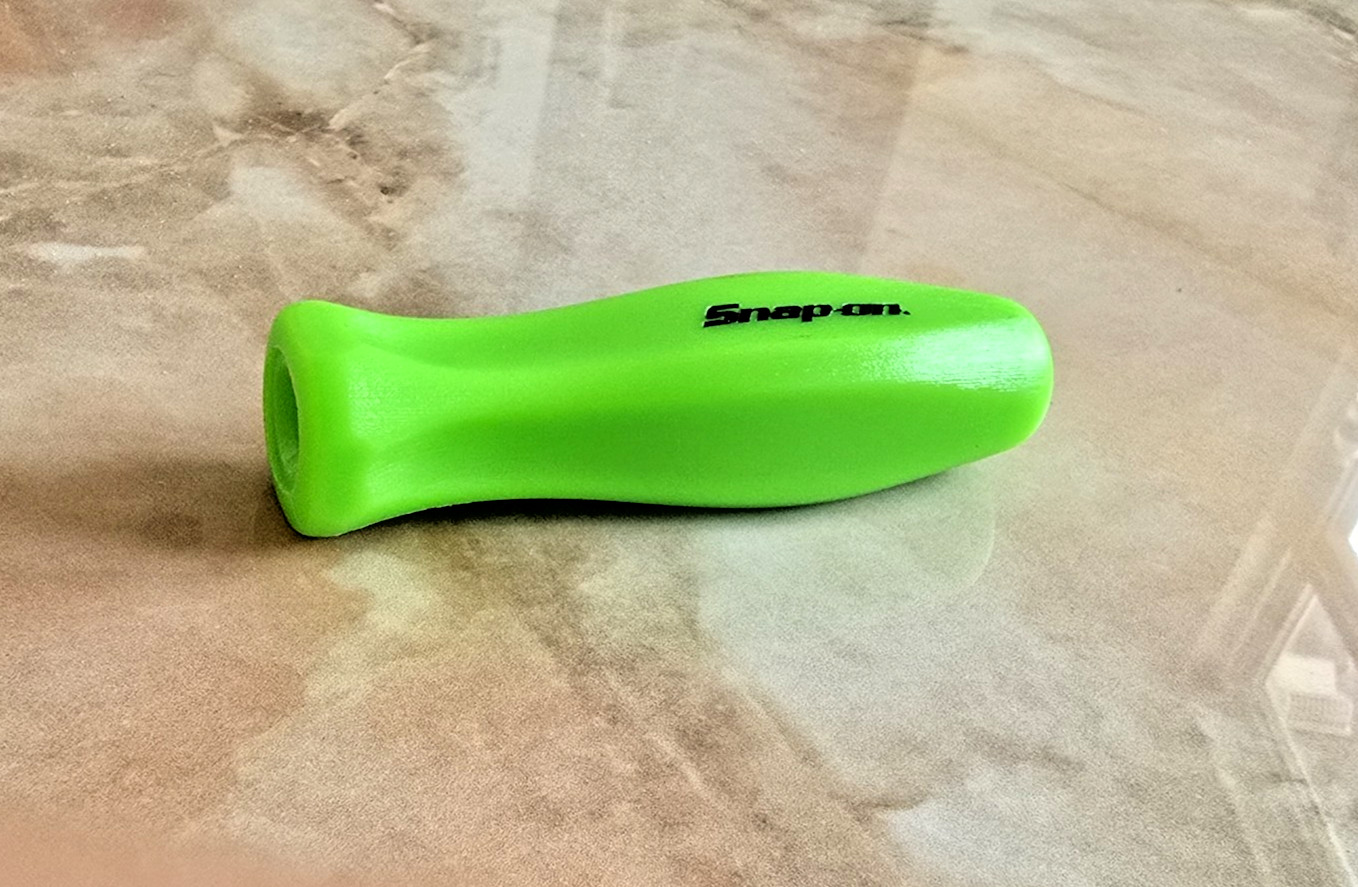 Snap-on Tools USA 3/8” Drive Neon Green Hard Grip Ratchet Handle FH Series