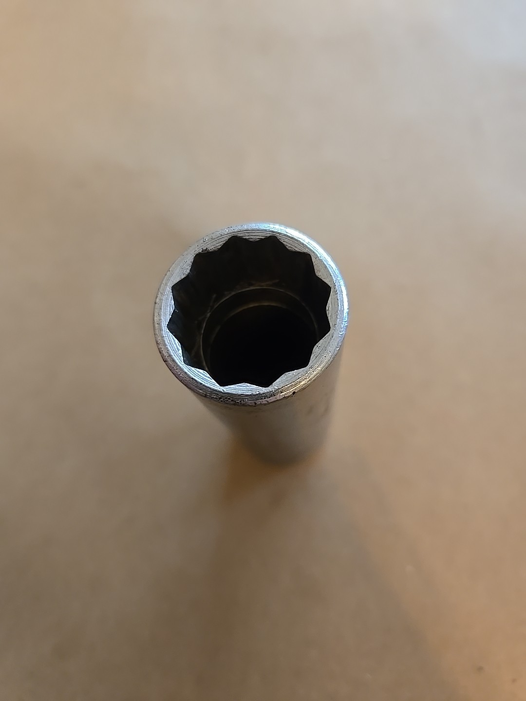 Snap On 1/2″ Drive 13/16″ 12PT SAE Deep Chrome Socket USA S-261