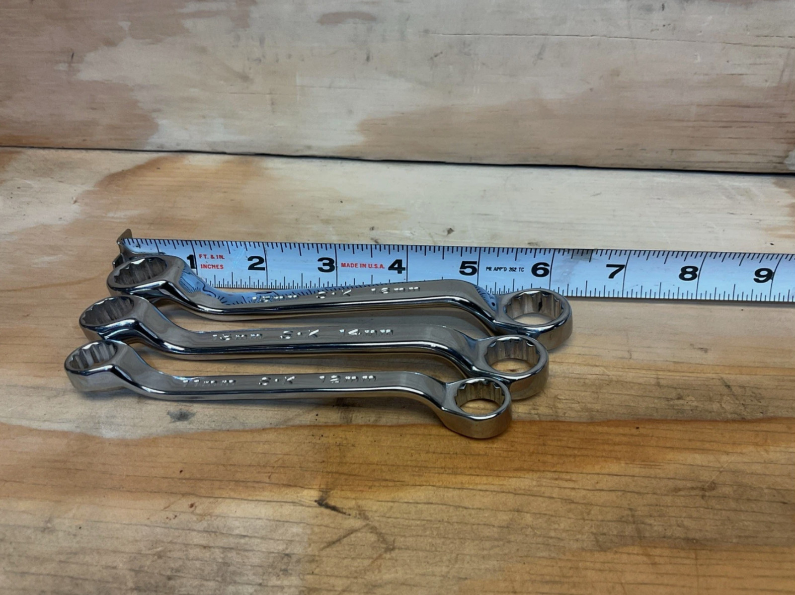 For 3 SK ) MetricTools USA 11,12;13,14;15,16, Box End Wrench Short Offset Stubby