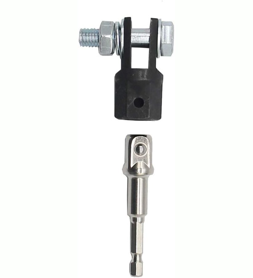 1/2 Inch Car Scissor Jack Adapter Chrome Vanadium Steel Drive Impact Wrench Tool